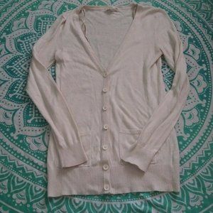 Forever 21 Beige Cardigan